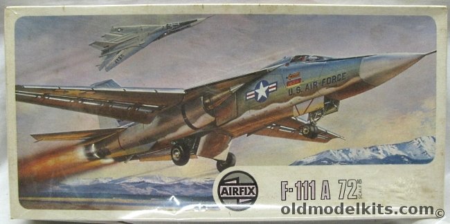 Airfix 1/72 General Dynamics F-111A - Early USAF TAC finish, 04008-6 plastic model kit